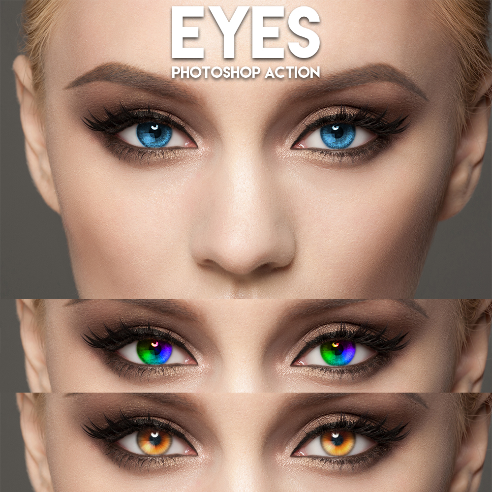 Graphicriver Eyes Photoshop Action 19363896 Download Free